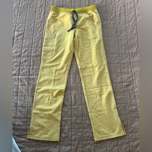 Figs Kade Cargo Scrub Pants - Rare color - Gold/Yellow